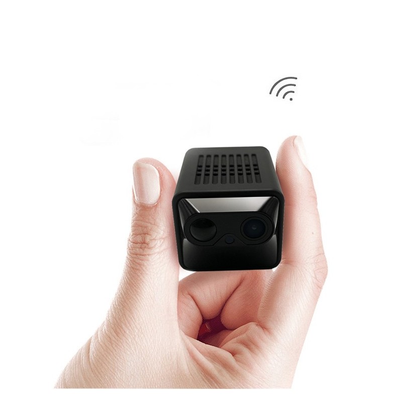Caméra espion WIFI connectée à distance très longue autonomie détection de mouvement PIR