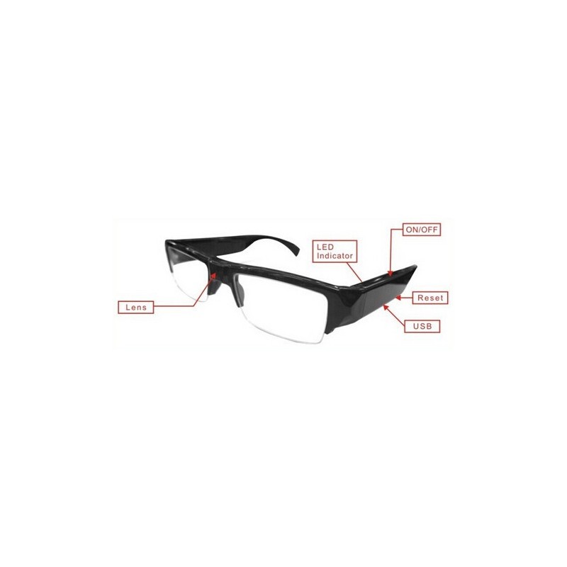 90 minute Full HD camera glasses