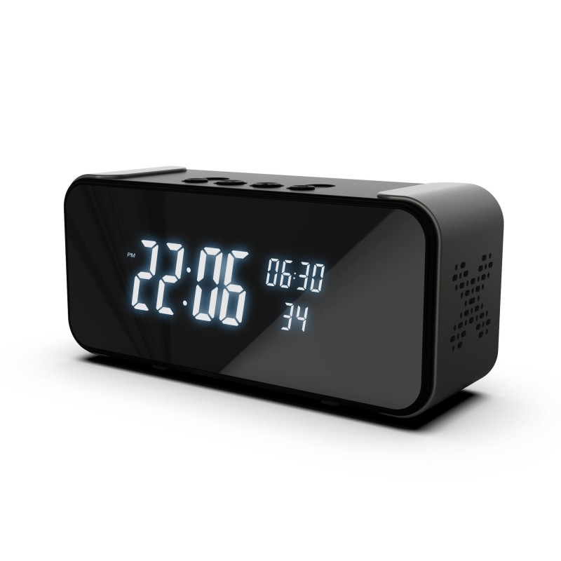 Telecamera WiFi Full HD in Sveglia Bluetooth