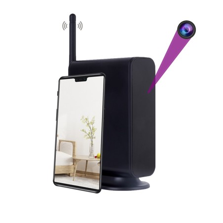 Dummy WiFi Router with Full HD Camera and Motion Detection