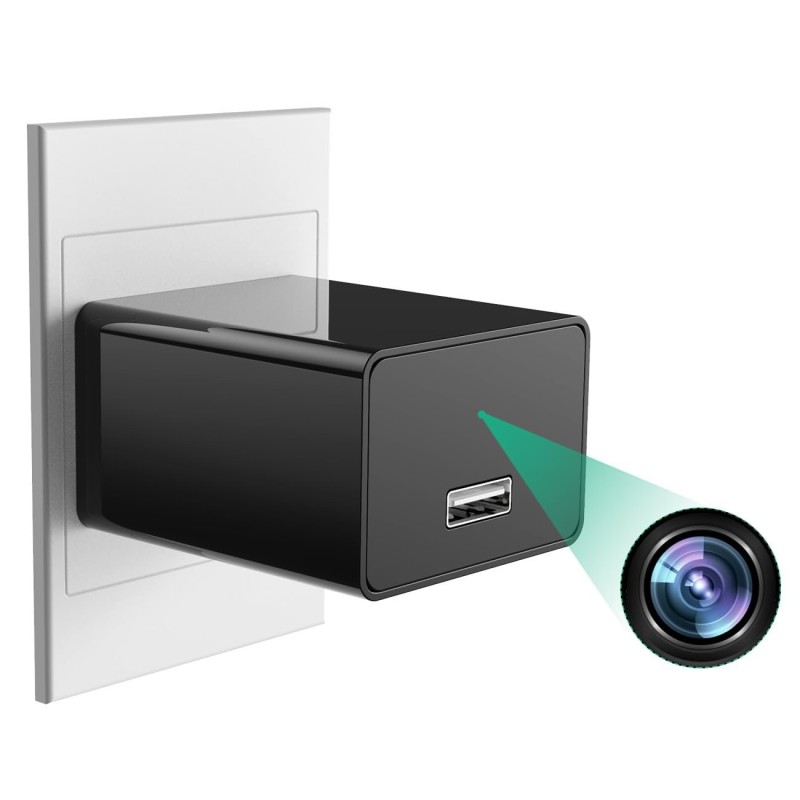 Ladeadapter Full HD 1080p Kamera mit Nachtsicht
