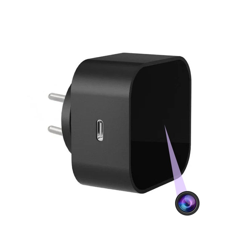 Telecamera WiFi Full HD integrata in caricatore USB Type-C