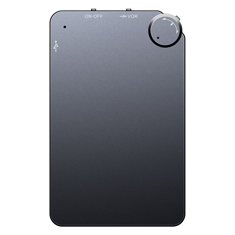 New generation ultra flat long autonomy dictaphone