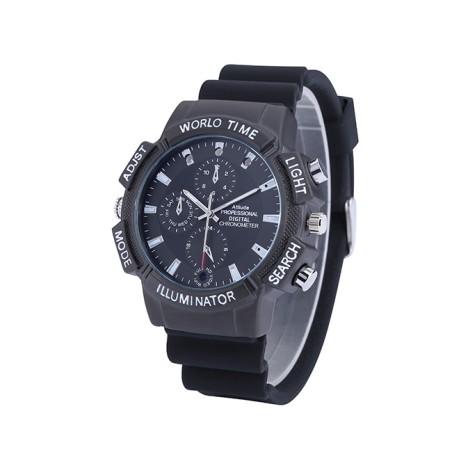 Montre caméra espion sport Full HD jusqu'à 2h